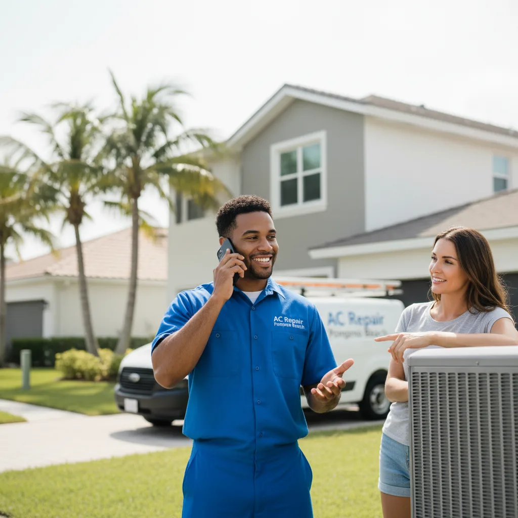 AC Repair Pompano Beach customer support in Saucier